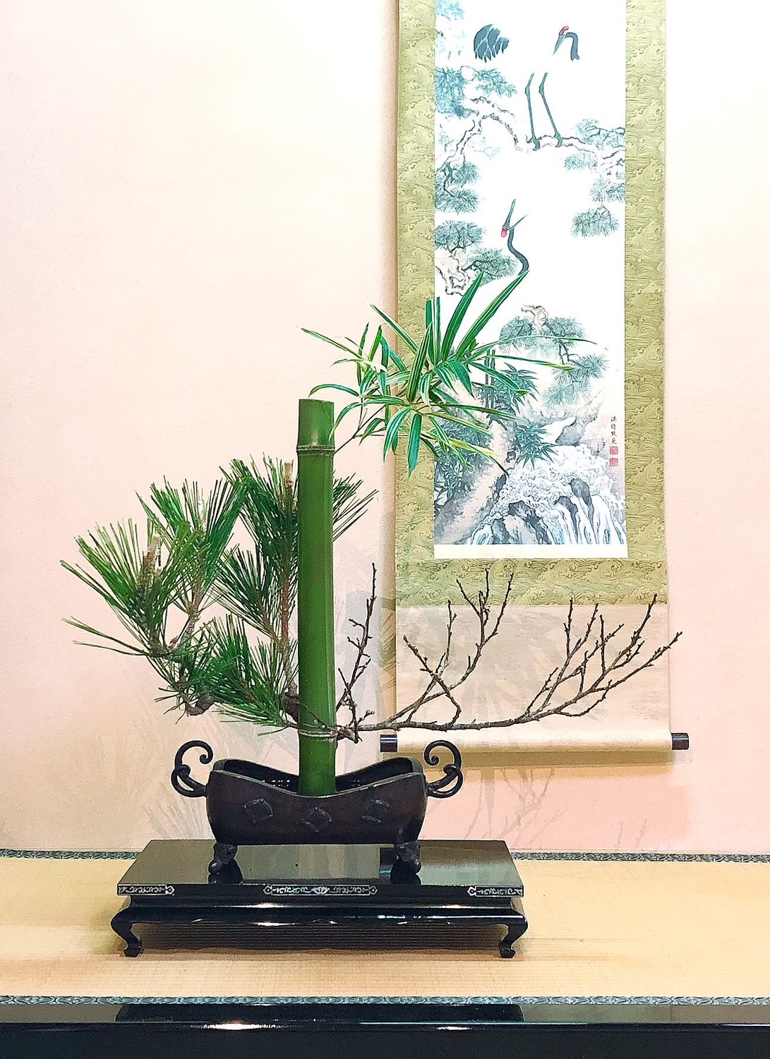 冬至の深夜に一人稽古