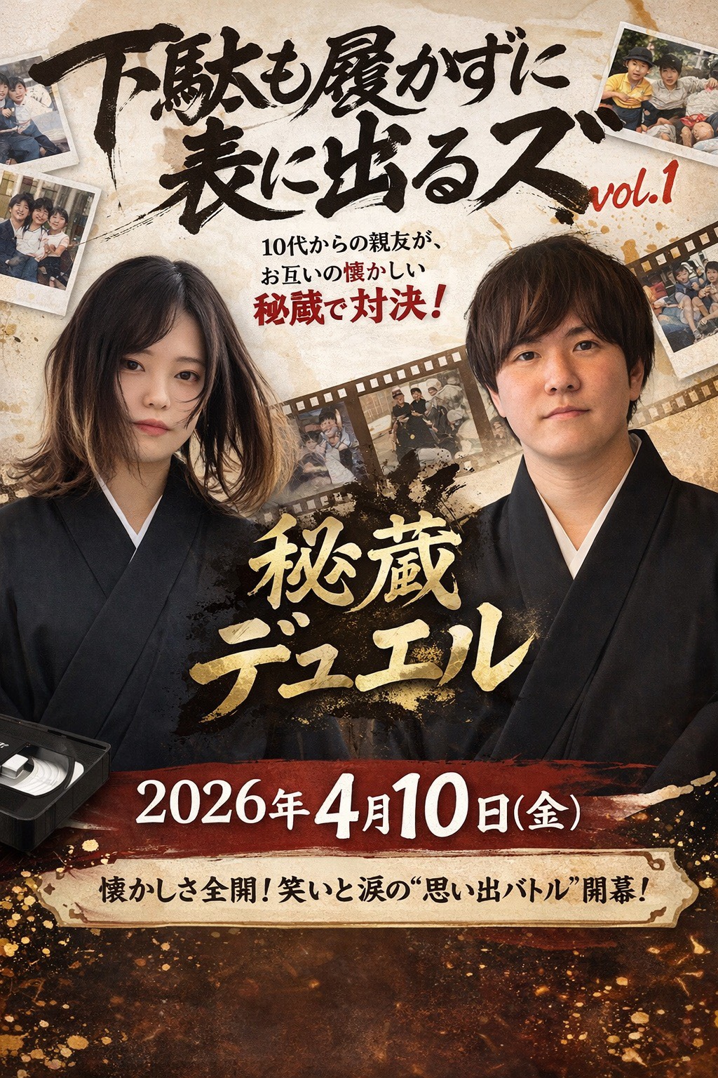 下駄も履かずに表に出るズ 京山幸太 新内光希 20260410